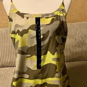 NWT KARDASHIAN KOLLECTION Camo Tank Top